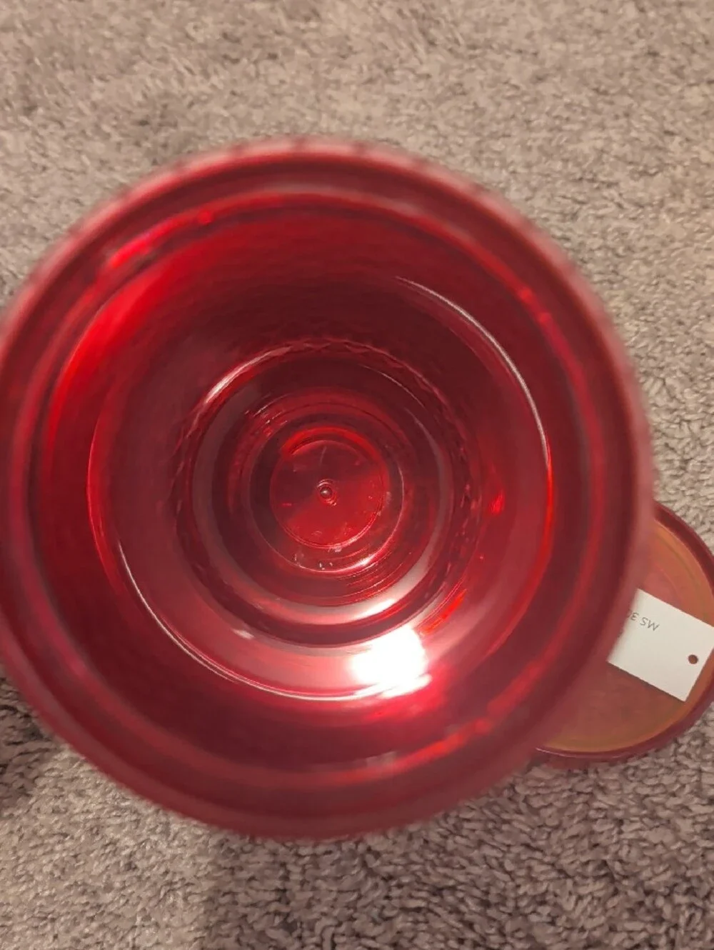 Mainstays Pink Iridescent Diamond-Texture Travel Mug with Handle